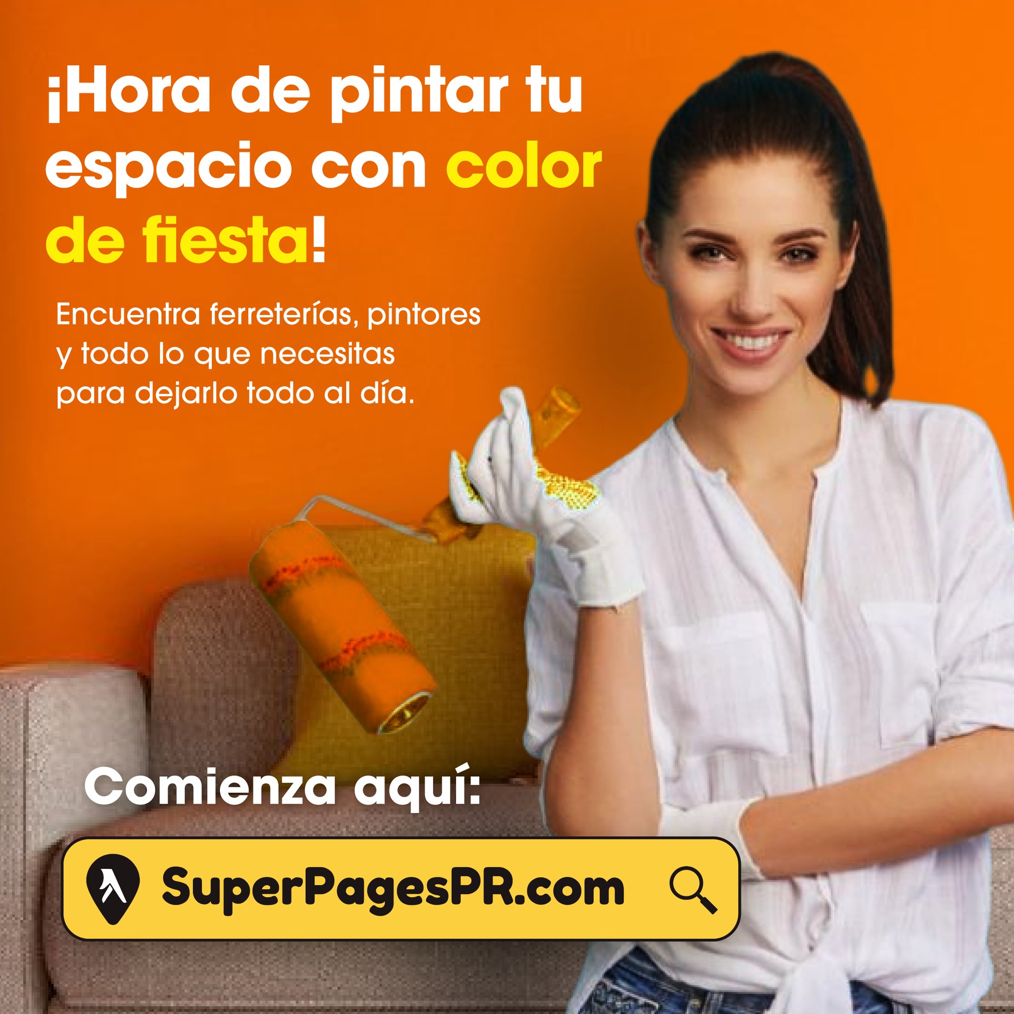 ¡Hora de pintar tu espacio con color de fiesta!