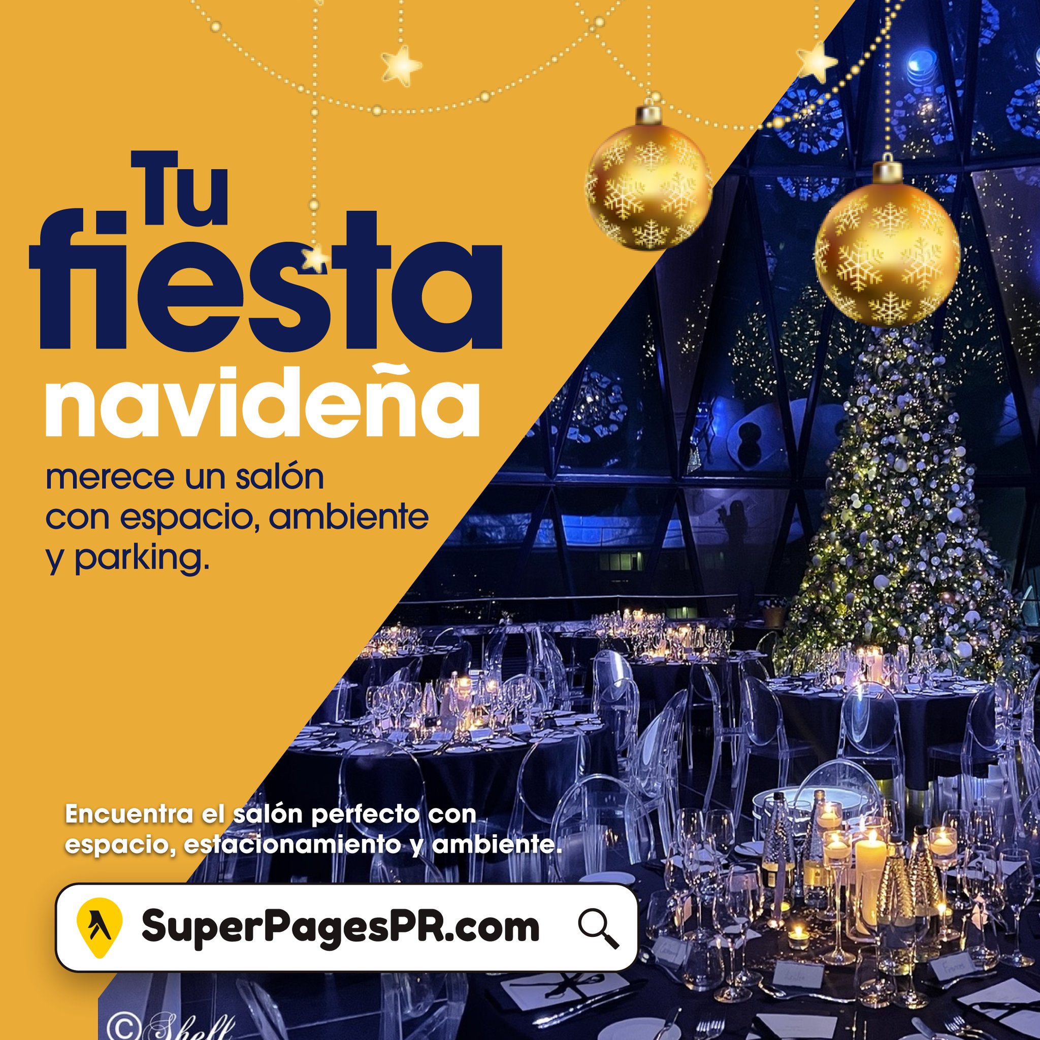 ¿Ya sabes dónde hacer la Fiesta de Navidad este año?